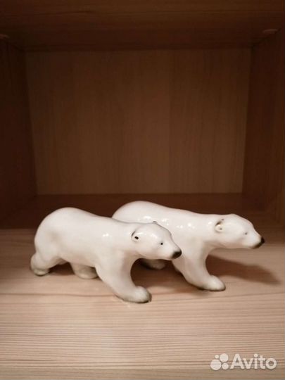 Медведь Фарфор статуэтка