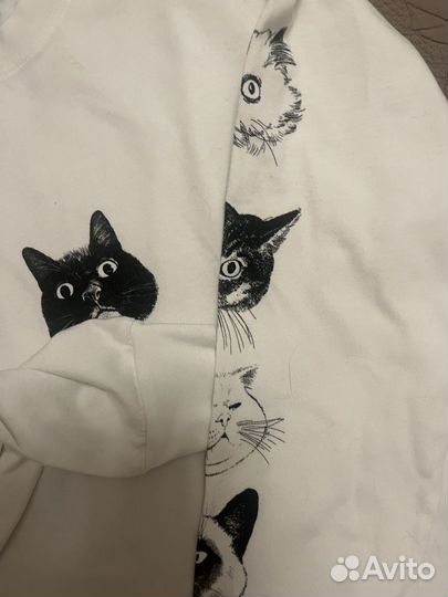 Лонгслив apparel cat face S