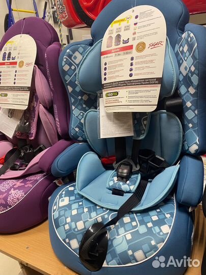 Детское автокресло от 9 до 36 кг с изофикс