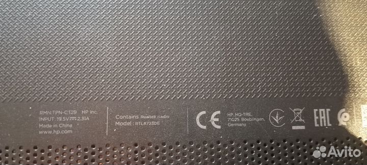 Ноутбук HP rtl 8723de