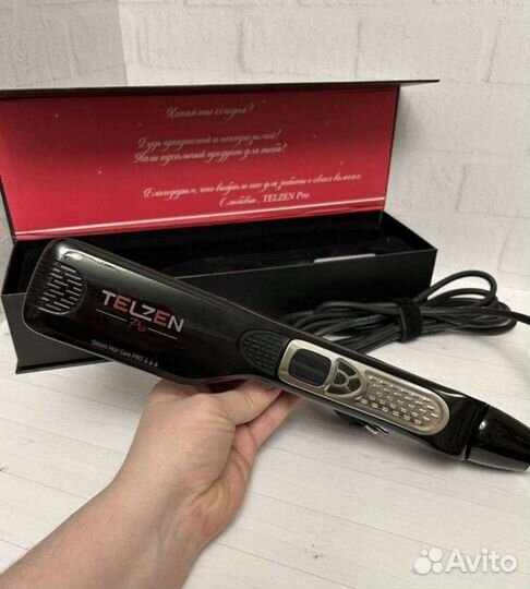 Паровой утюжок для волос telzen