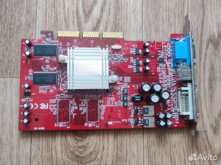 Видеокарта radeon 9600 SE 128mb