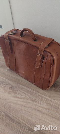 Чемодан кожаный СССР