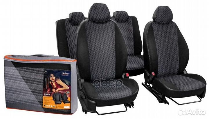 Чехлы для Лада Granta, Лима, 13 пред., задн.спи