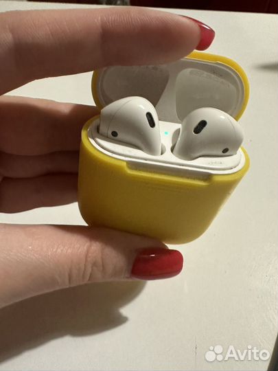 Беспроводные наушники apple airpods 2