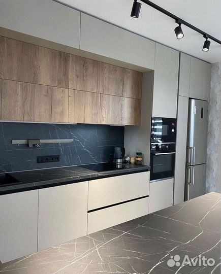 Кухня с барной стойкой на заказ