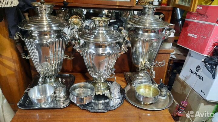 Самовары на углях царские