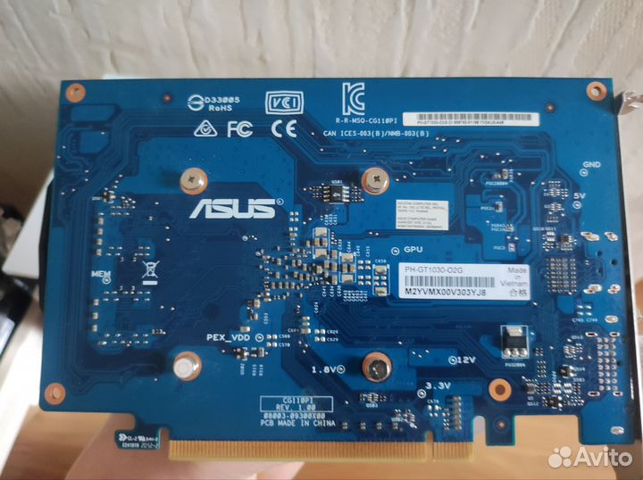 Видеокарта gt 1030 2gb gddr5