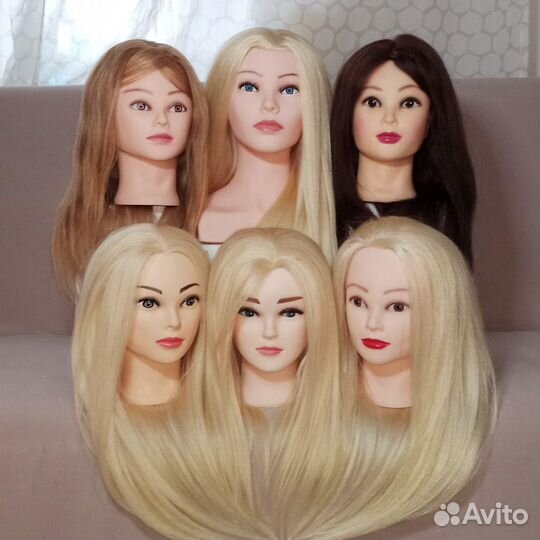 Голова для причесок учебная новая