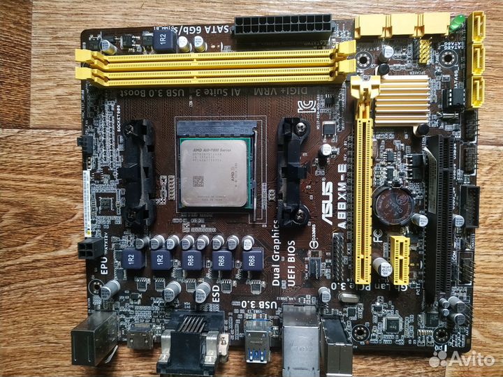 Комплект Asus a88xm-e, (fm2+) & amd a10-7800
