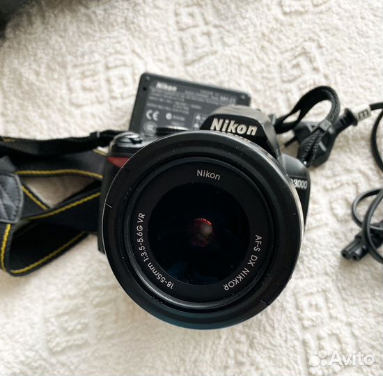 Зеркальный фотоаппарат nikon d3000