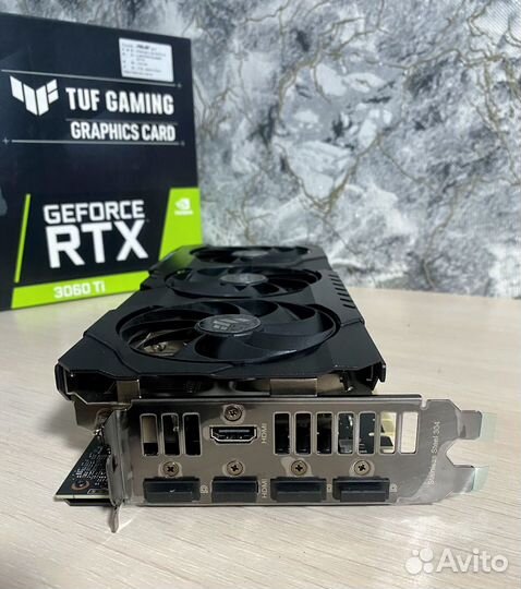 Asus TUF Geforce RTX 3060 ti 8 gb (Samsung)