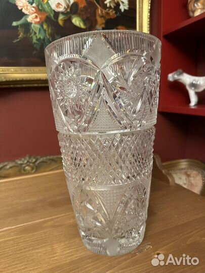 Ваза хрустальная СССР