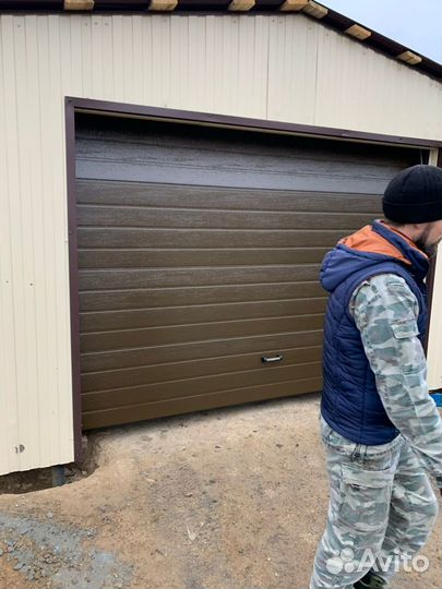 Секционные ворота Установка Ремонт