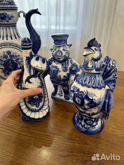 Посуда гжель