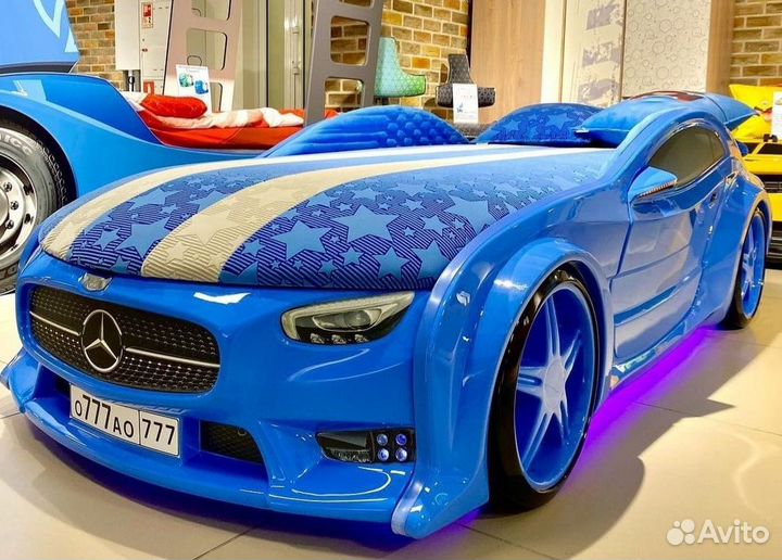 Кровать машина