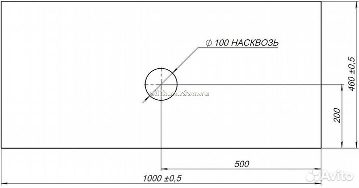 Allen Brau Infinity 1.21012.M Столешница для мебели, мрамор