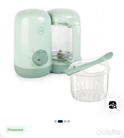 Пароварка-блендер 2 в 1 Happy Baby fusion