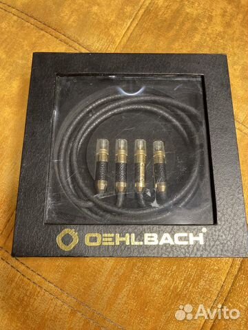 Oehlbach XXL Black Connection RCA 2x1,0 m (13831) объявление продам