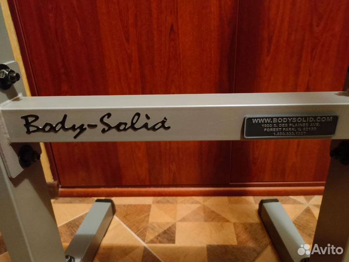 Брусья напольные разборные Body Solid