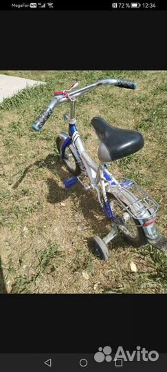 Велосипед с 3 лет