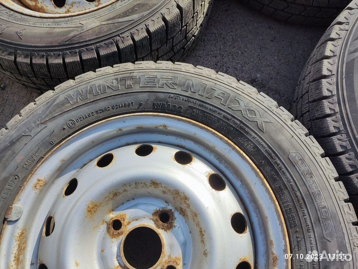 Колеса зимние Dunlop r14 185/65 86T на дисках