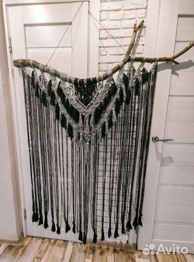 Панно, люстры, подвесы макраме / бохо стиль