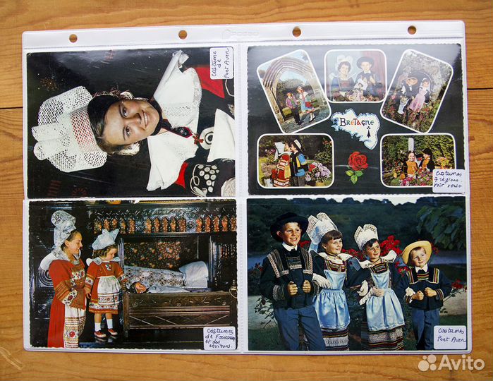 Французские открытки 1950-1980 гг