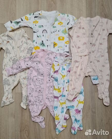 Пакет вещей на девочку 56-68