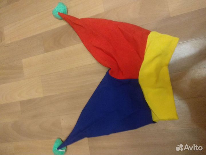 Новогодний костюм клоуна либо скомороха