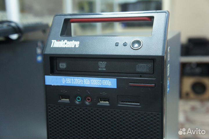 Intel Core i3 8gb SSD Lenovo ThinkCentre A85