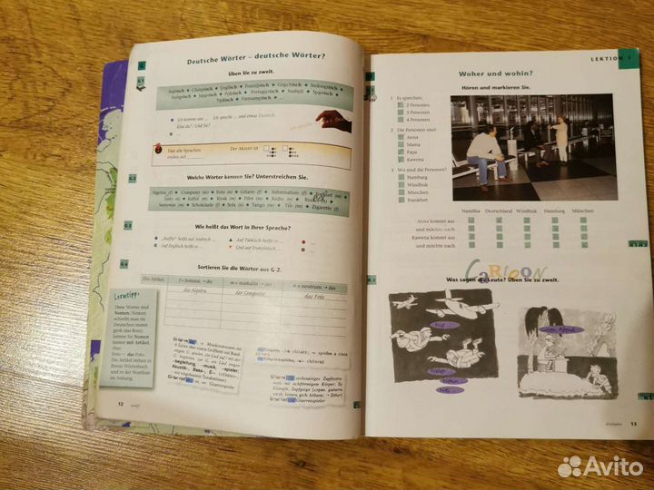 Учебник немецкого языка tangram 1A, 1B