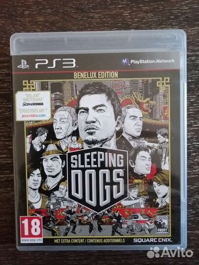 Sleeping dogs диск для PS3