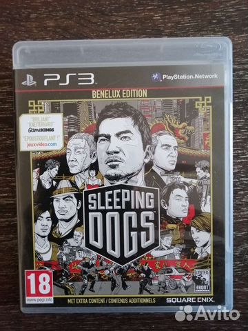 Sleeping dogs диск для PS3