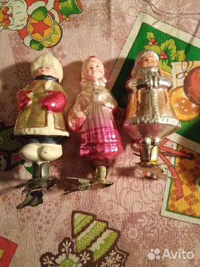 Елочные игрушки СССР