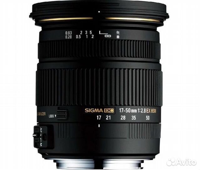 Sigma Объектив AF 17-50mm f/2.8 EX DC OS HSM Canon