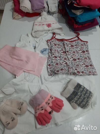 Вещи пакетом на девочку 98-104