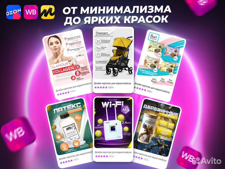 Карточки для маркетплейсов