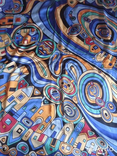 Павлопосадский шелковый платок