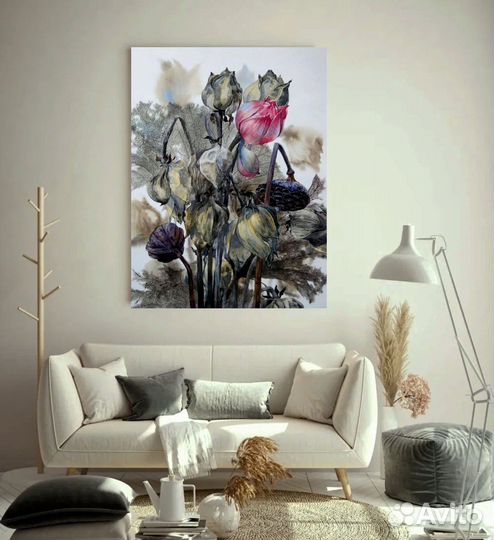 Картина маслом на холсте ручная работа