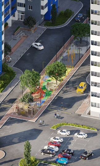 Квартира-студия, 24,7 м², 6/25 эт.