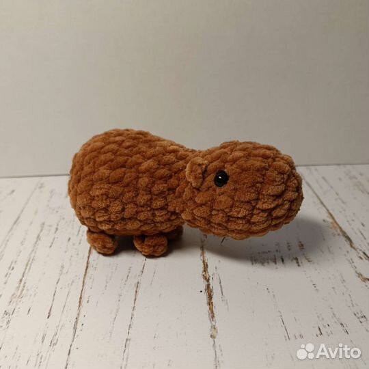 Капибара сувенир игрушка мягкая
