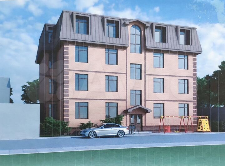 2-к. квартира, 68 м², 3/4 эт.