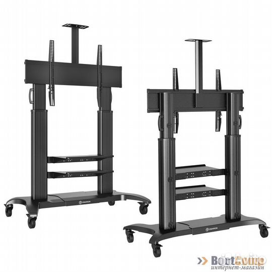 Мобильная стойка для тв onkron TS2811 чёрный