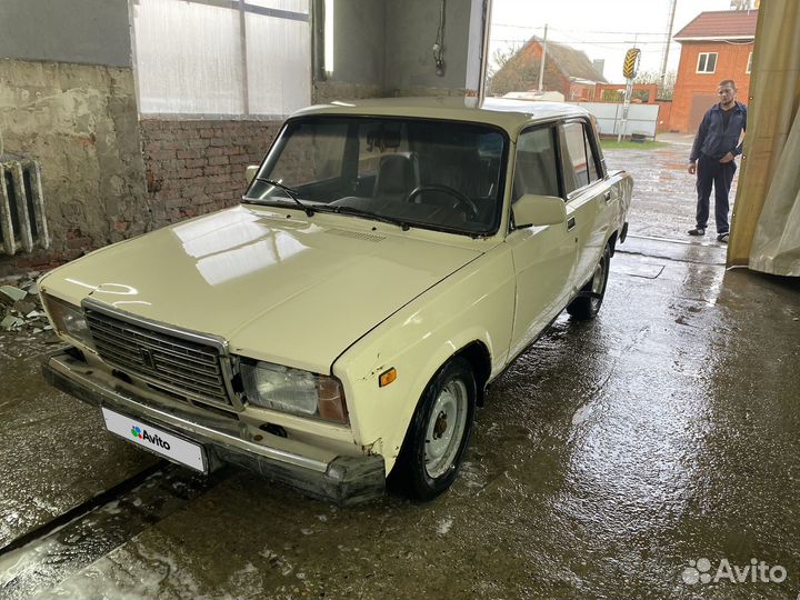 ВАЗ 2107 1.5 МТ, 1986, 300 000 км