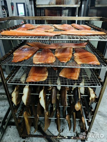 Палтус холодного копчения