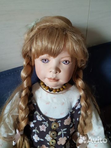 Кукла фарфоровая коллекционная от Хейди Плюсцок