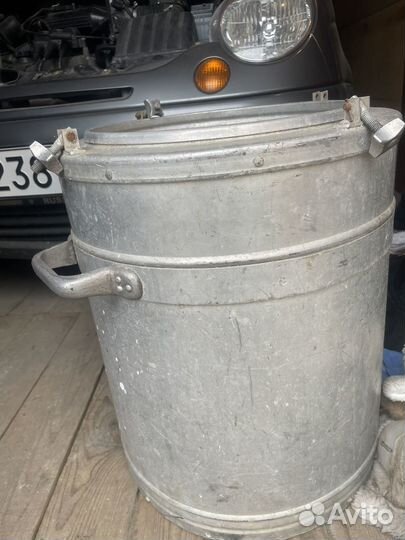 Бак термос пищевой алюминиевый