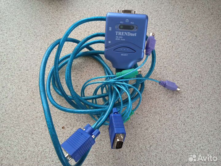 Переключатель KVM trendnet TK-205i