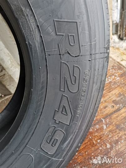 Грузовые шины 315 70 22 5 Bridgestone R249 рулевая